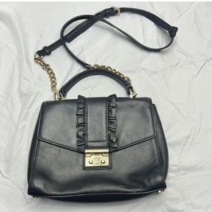 Michael Kors Sloan Medium Top Handle Satchel Leather